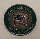 1st Fighter Wing F-15 Eagle Commander Air Force Challenge Coin