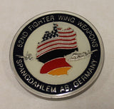 52nd Fighter Wing Weapons Air Force Challenge Coin