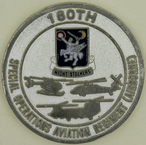 160th Special Operations Aviation Regiment SOAR Night Stalker Command Sergeant Major CSM Challenge Coin