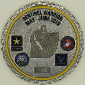 Nuclear Defense Threat Reduction Agency Sentinel Warrior 2015 Challenge Coin