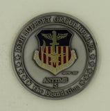 16th Special Operations Support Group Anytime 5 Air Force Challenge Coin