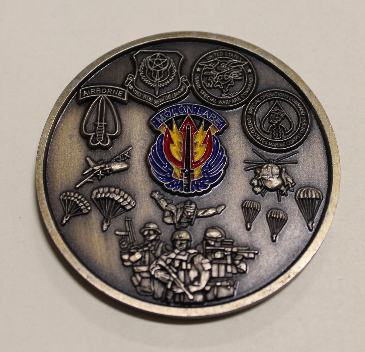 Special Operations Command Central SOCCENT Joint Bronze Challenge Coin ...