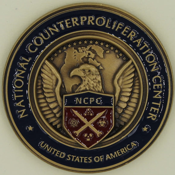 Director of National Intelligence DNI National Counter Proliferation Center Challenge Coin