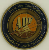 Commander Aerospace Data Facility Colorado ADF-Colorado National Reconnaissance Office NRO Spy Satellite Ground Station Challenge Coin