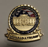President of the United States Donald J. Trump #45, Make America Great Again MAGA Official Challenge Coin