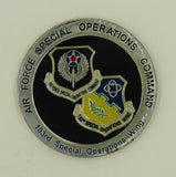 193rd Special Operations Wing Weapons of Mass Persuasion Air Force Challenge Coin