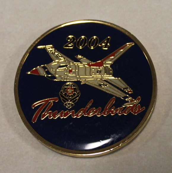 Thunderbirds Air Force 2004 Demonstration Team Challenge Coin