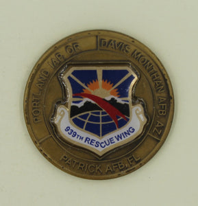 939rd Rescue Wing Pararescue/PJ AFSOC Air Force Challenge Coin