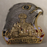 Marine Security Guard Detactment American Embassy Qatar Challenge Coin