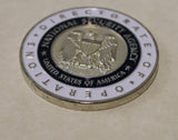 National Security Agency NSA .Director of Ooperations CASA Cryptanalysis and Signal Analysis Challenge Coin