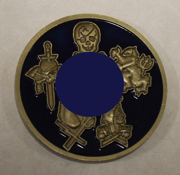 Naval Special Warfare Development Group DEVGRU SEAL Team 6/Six Command 2015 Navy Challenge Coin