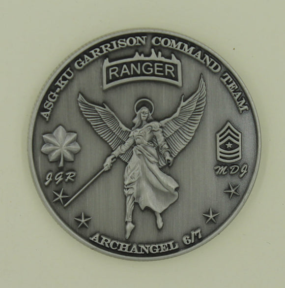 Ranger Archangel 617 Commander Army Challenge Coin