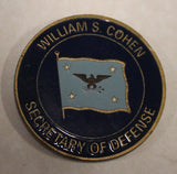 William S. Cohen Secretary of Defense SECDEF Challenge Coin / Version 1