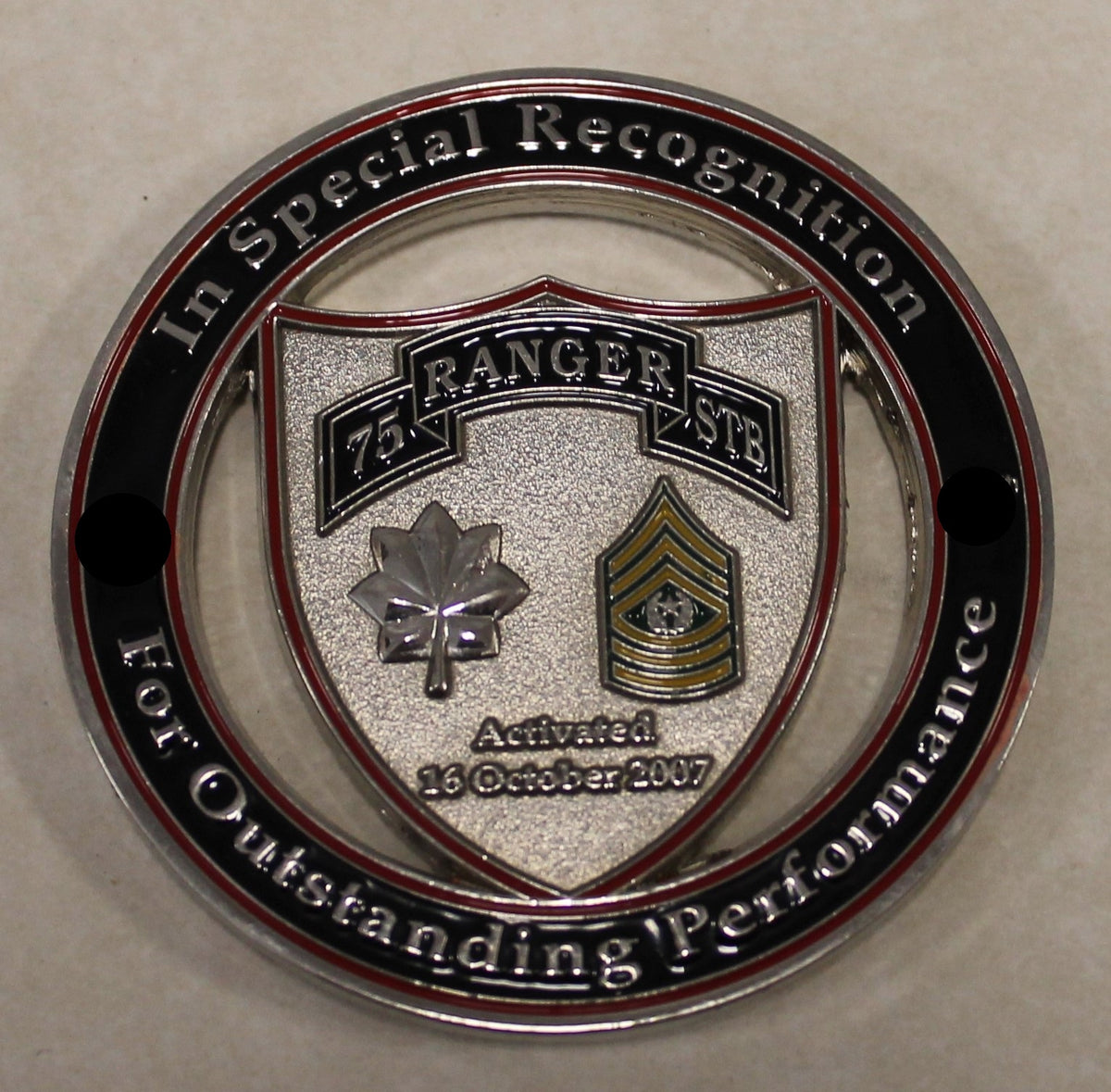 75th Ranger Commander Regiments Regimental Reconnaissance Company RRC ...