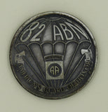 82nd Airborne Div 37th Annual Convention Philadelphia 1983 Army Challenge Coin