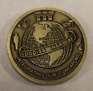 Air Intelligence Agency AIA NSA Communications and Information Air Force Challenge Coin