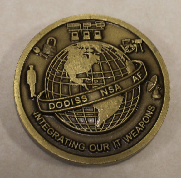 Air Intelligence Agency AIA NSA Communications and Information Air Force Challenge Coin