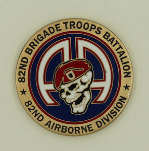 82nd Airborne Div Brigade Troops Battalion Commander Army Challenge Coin