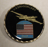 Reconnaissance U2 / U-2 Dragon Lady Spy Plane CIA / Air Force Challenge Coin