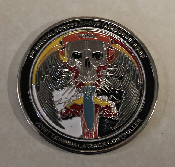 Joint Tactical Air Controller 3rd Special Forces Group Airborne JTAC Army Challenge Coin