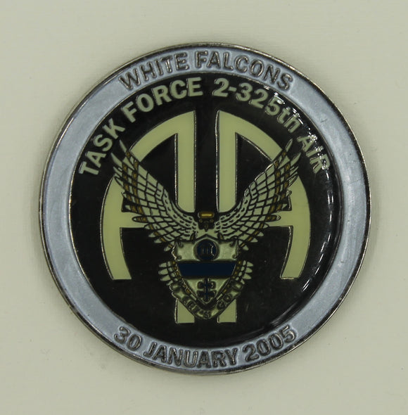 82nd Airborne 325th Airborne Infantry Regiment 2nd BN OIF II Army Challenge Coin