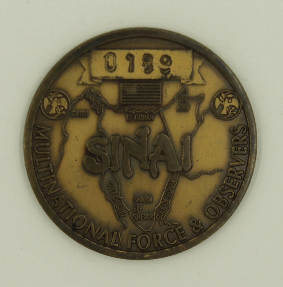 82nd Airborne Div 504th Parachute Inf Regiment 4th BN ser#0189 Army Ch ...