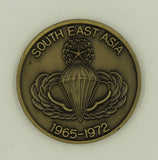 101st Airborne Div Screaming Eagles South East Asia 1965-1972 Army Challenge Coin