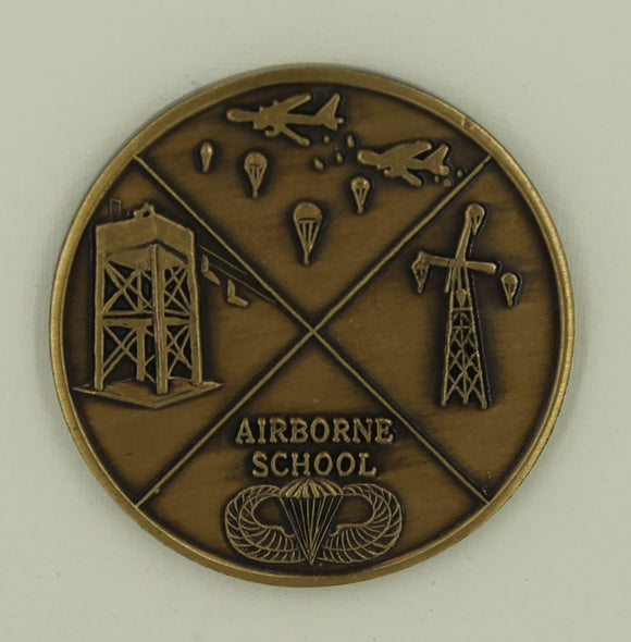 Airborne School Army Challenge Coin