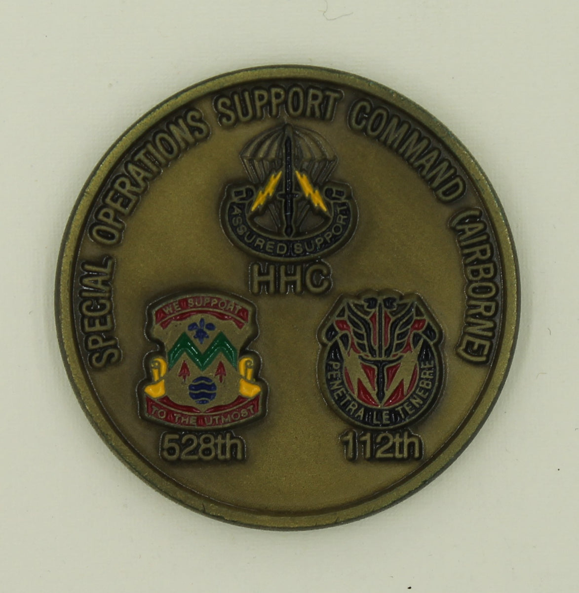 528th / 112th / HHC Special Ops Forces Airborne Jumpmaster Century Arm ...