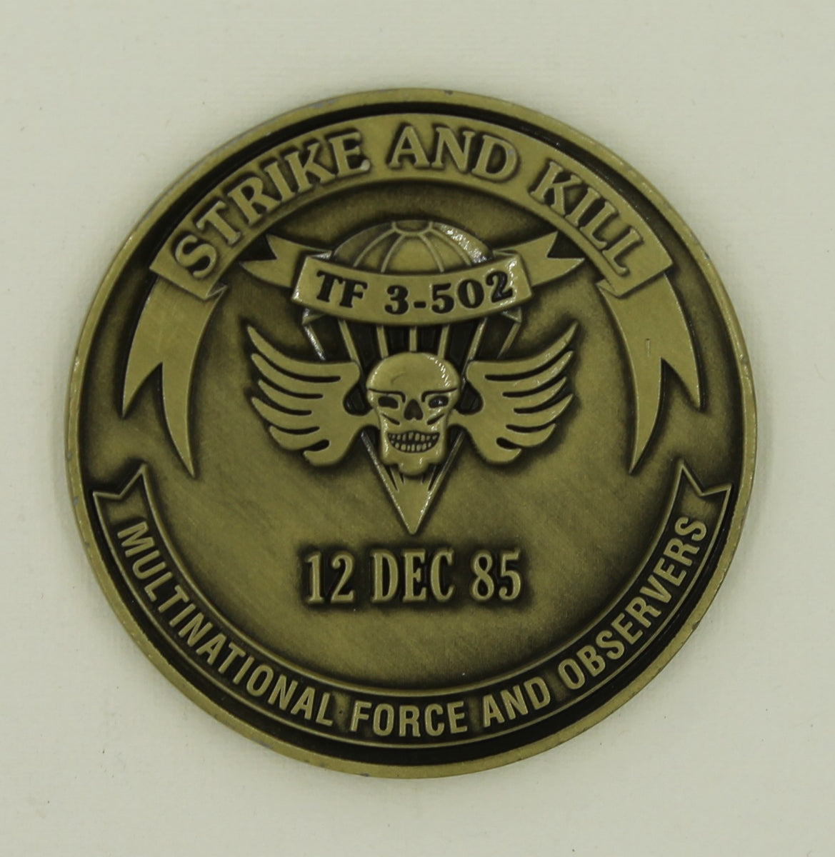 101st Airborne Division TF 3-502 1985 Sinai Strike and Kill Army Chall ...