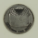 101st Airborne Division Vietnam Silver Toned Version Army Challenge Coin