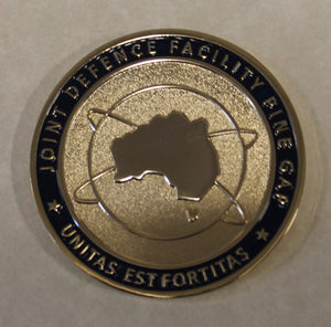 Joint Defence Facility Pine Gap Australia 50th Anniversary 1967-2017 Intelligence Challenge Coin