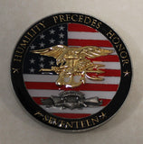 SEAL Team 17 / Seventeen Humility Precedes Honor Navy Challenge Coin