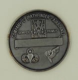 509th Parachute Infantry Regiment Charlie Company Army Challenge Coin