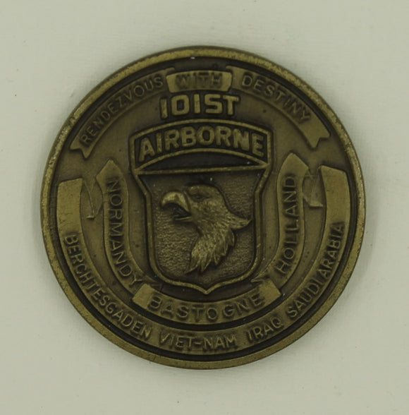 101st Airborne Division 7th Aviation Battalion Air Assault Army Challenge Coin