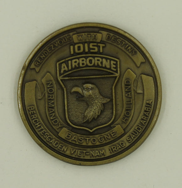 101st Airborne Divi 101st Aviation Reg 6th BN Desert Storm Army Challenge Coin