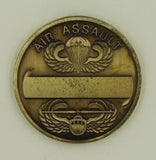 101st Airborne Division Iraq Desert Storm Enamel Eagle Army Challenge Coin