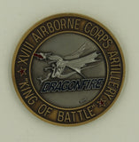 18th/XVIII Airborne Artillery Commanding General Army Challenge Coin