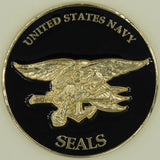 Navy SEALs Move Act o Valor Challenge Coin