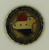 101st Airborne Division Op Iraqi Freedom 2003 Army Challenge Coin