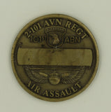 101st Airborne Division 101st Aviation Regiment 2nd Battalion Air Assault Eagle Warrior Army Challenge Coin