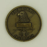 101st Airborne Div 101st Aviation Reg 3rd Battalion Eagle Attack Army Challenge Coin