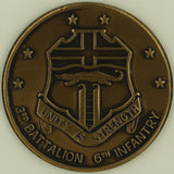 5th Infantry Division 6th Infantry 3rd Battalion Army Challenge Coin