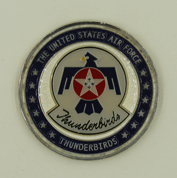 US Air Force Thunderbirds Commander/Leader #1 Challenge Coin