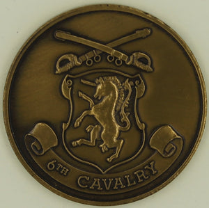 6th Cavalry Army Challenge Coin
