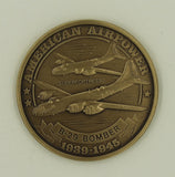 B-29 Bomber 1939-1945 Air Force Challenge Coin