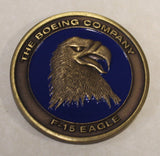 Boeing Company F-15 Eagle Around The World Nothing Comes Close Air Force Challenge Coin