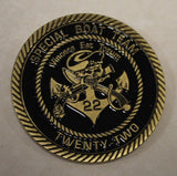 Special Boat Team Twenty-two / SBT-22 Naval Special Warfare SEAL Navy Challenge Coin