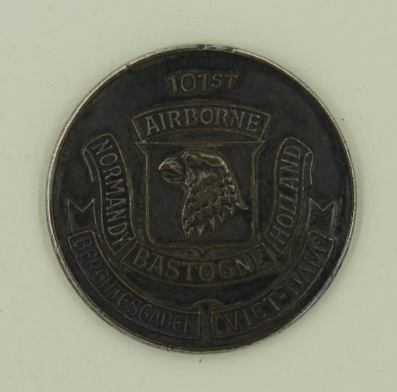 101st Airborne Division Rendezvous w/ Destiny Vietnam Era Army Challenge Coin