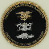 Naval Special Warfare Command Chiefs Navy SEAL Challenge Coin